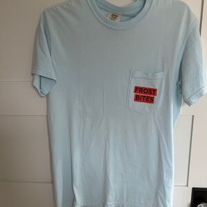 Comfort Colors Sky Blue Seaside shirt